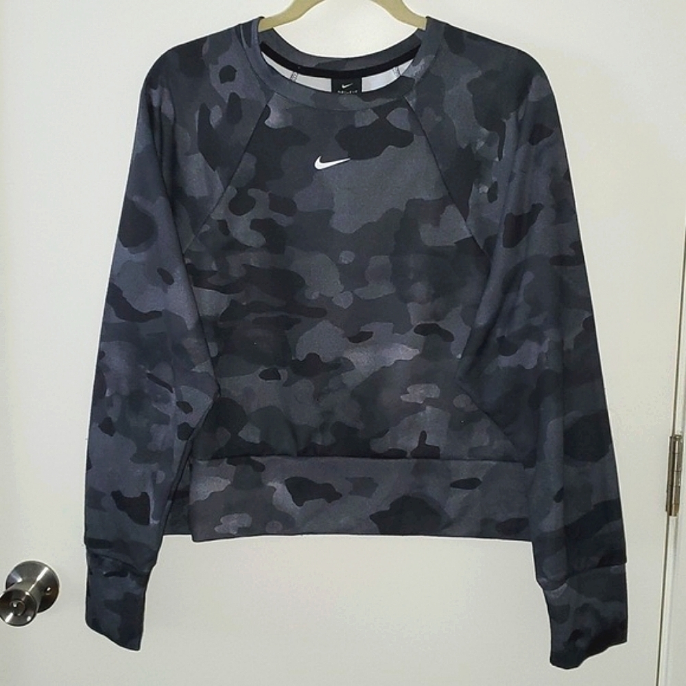 Nike Dri-Fit Training Top Camouflage Women's Size XL